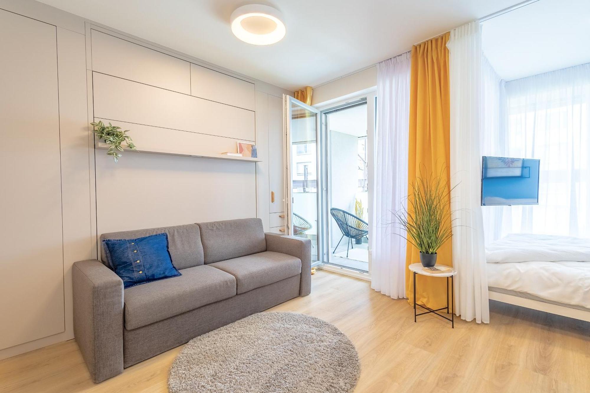 Yellow Apartment - Balcony, Free Parking, By Gravity Praga Exterior foto